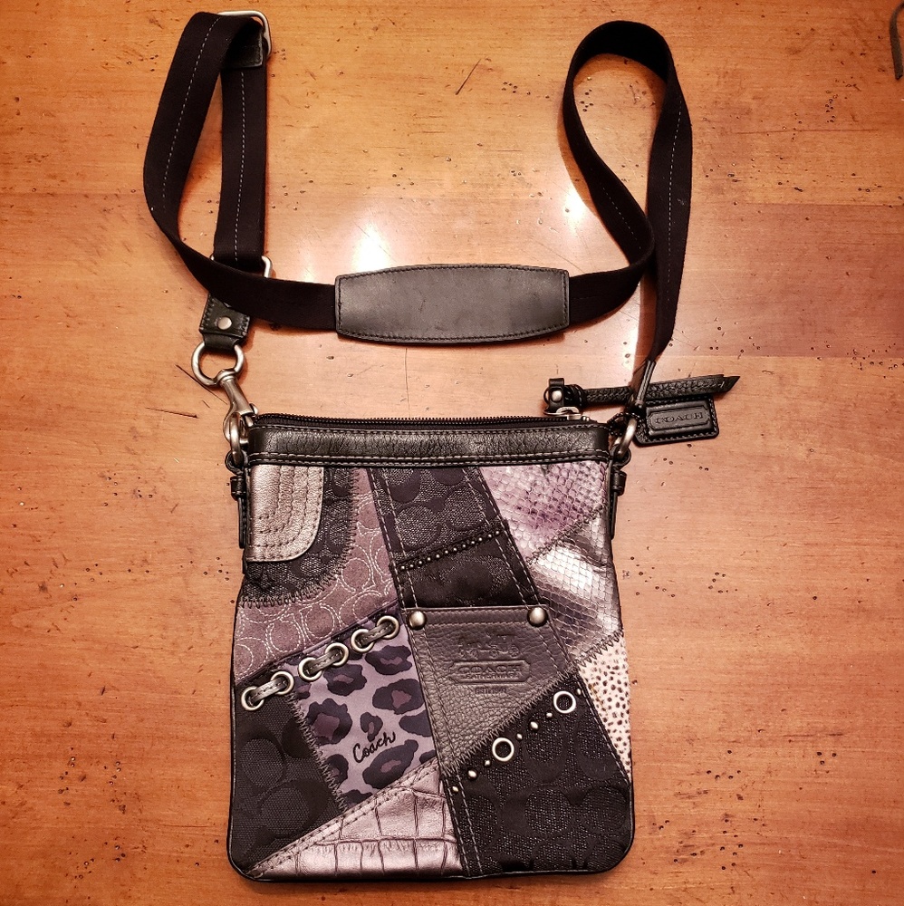 Coach Patchwork Crossbody Swingpack #42070